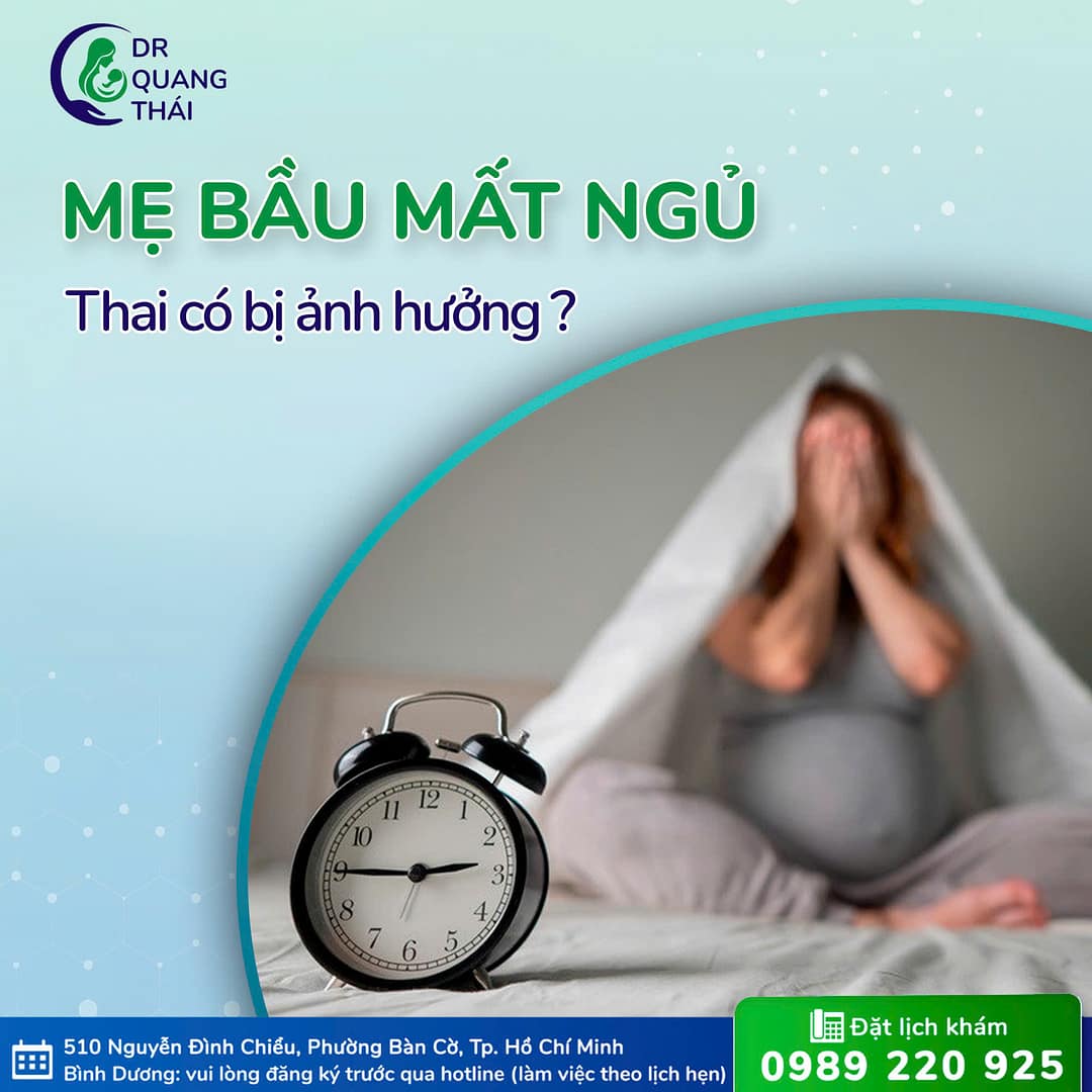 MẸ BẦU MẤT NGỦ, EM BÉ CÓ BỊ ẢNH HƯỞNG KHÔNG?
